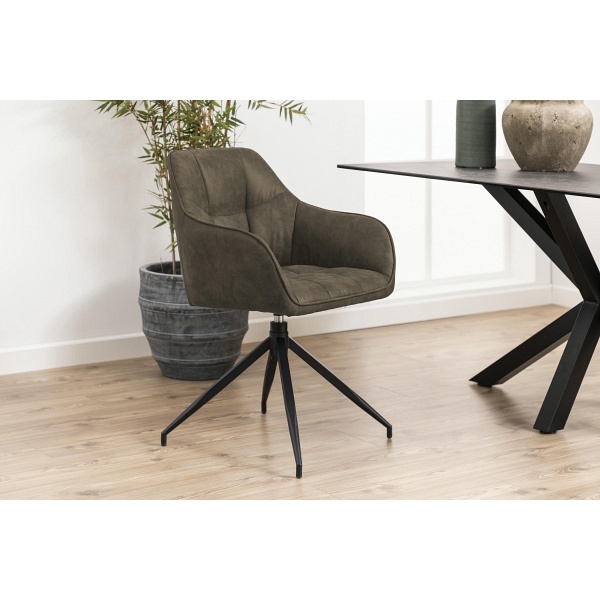 Krzesło Brenda brązowe - ACTONA